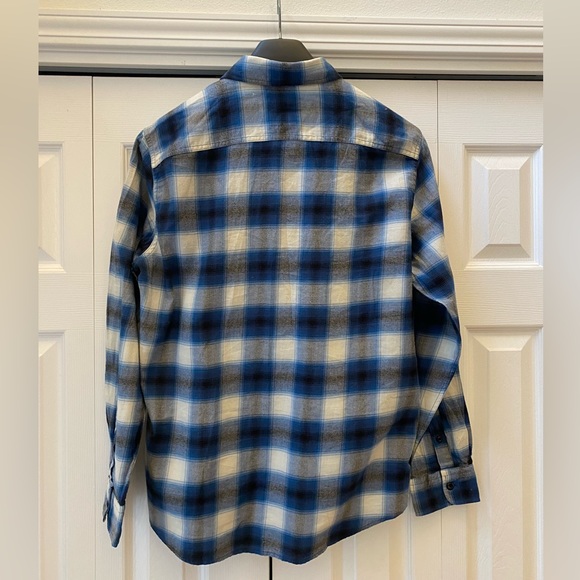 Men’s American Eagle Classic Fit Flannel SZ L - Picture 3 of 11